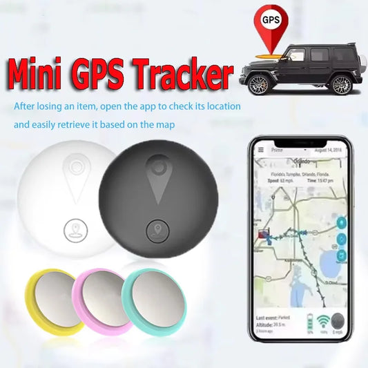 Bluetooth 5.0 GPS Tracker For iOS Android Compatible Long Standby Stable Connection Wide Tracking Range For Car Kids Elderly